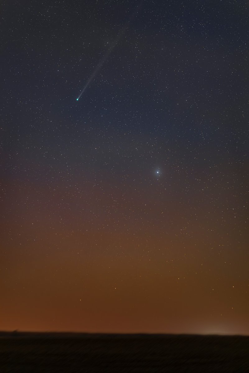 Photogenic Text Some views of the current bright comet in the morning sky, Comet ...