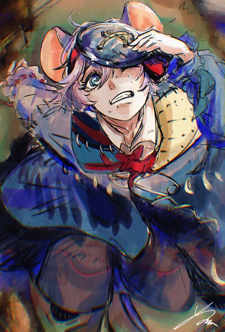 ※妄想 どっかに落ちて『イテテ…』してるエペ描いてみたかっただけの落書きで"ちゅ〜"