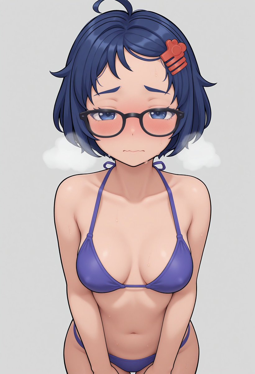WisebyIllust's tweet photo. Mila's question: Which colors suits her best?
#Miside #ミサイド https://t.co/9JYkxweU2K