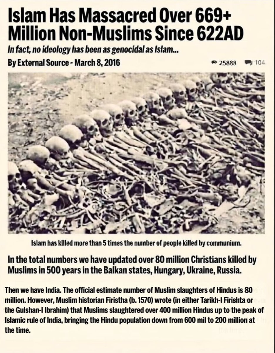 WillWill1955's tweet photo. @ncole_r @helen44767171 Islam is a satanic death cult https://t.co/5hE7RktfYx