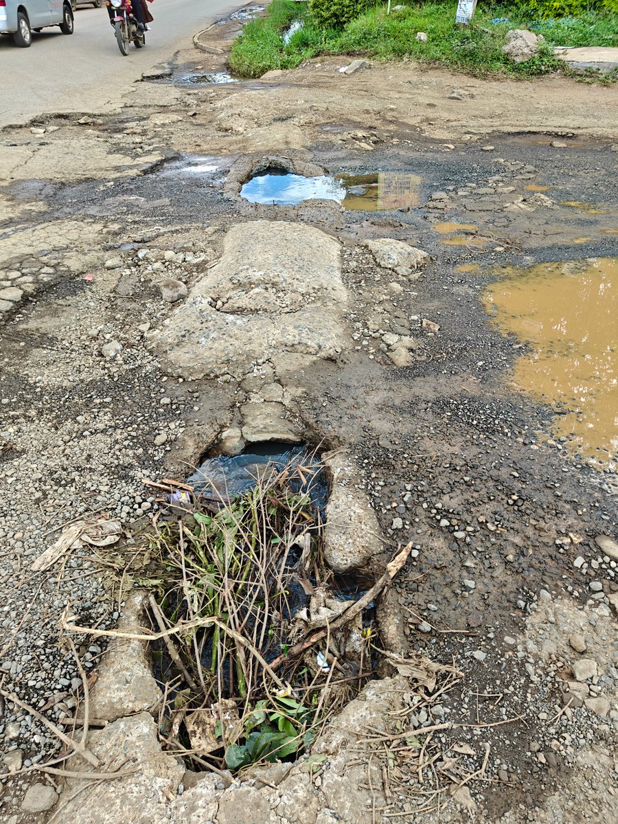 bemzworld's tweet photo. @KURAroads wondering if you have a plan to fix Mirema Lane in Roysambu. Cars are getting damaged trying to use it. https://t.co/HBPZidVm6f