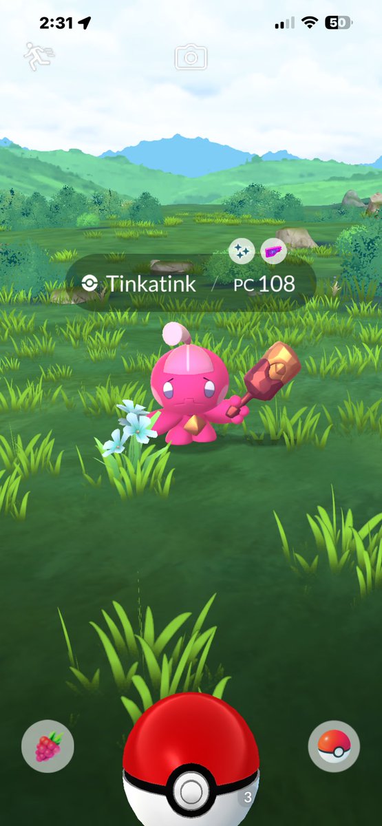 cynalejandra's tweet photo. #shinny #PokemonGo #Tinkatink #DiaDeLaComunidad https://t.co/R3b1ztciRM