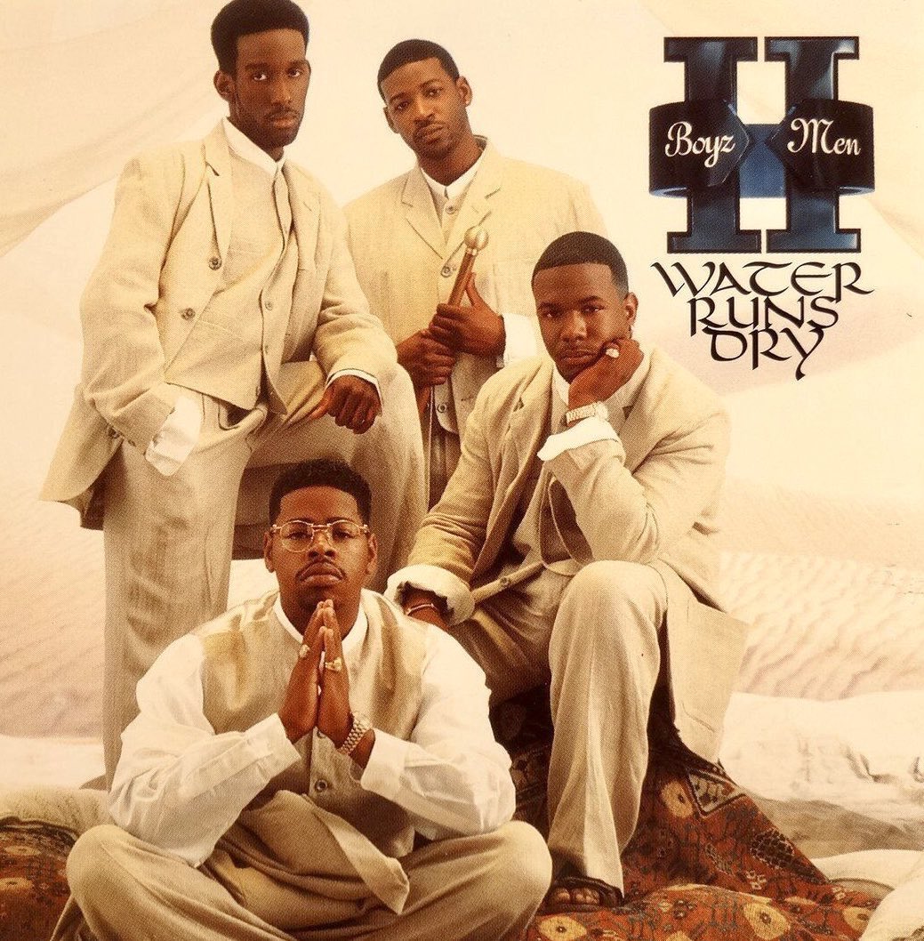 landofthe80s's tweet image. On this date in 1995, Boyz II Men released “Water Runs Dry”. #90s