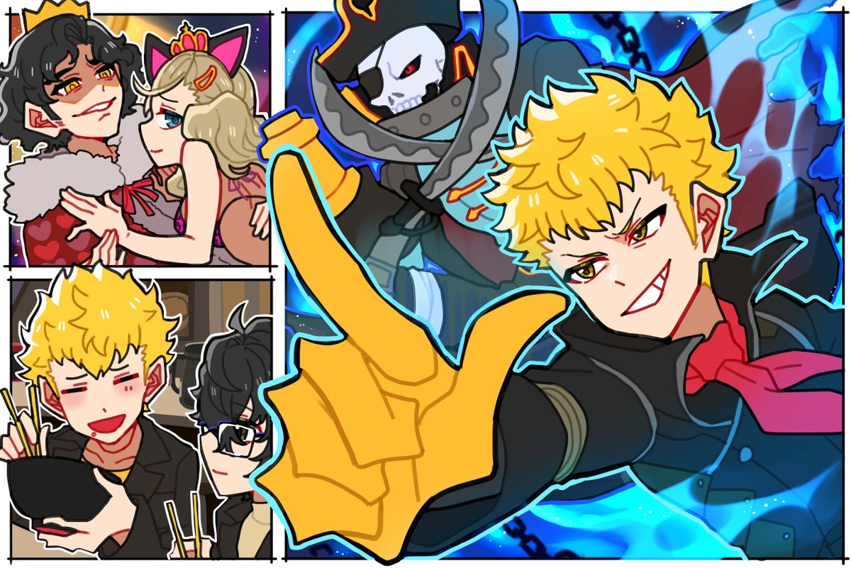 ┈┈✧━━━━━━━✧┈┈
  　　　　【4/12】
「ぶっ放せよ…キャプテン・キッド」
┈┈────────┈┈
#あの日のP5R