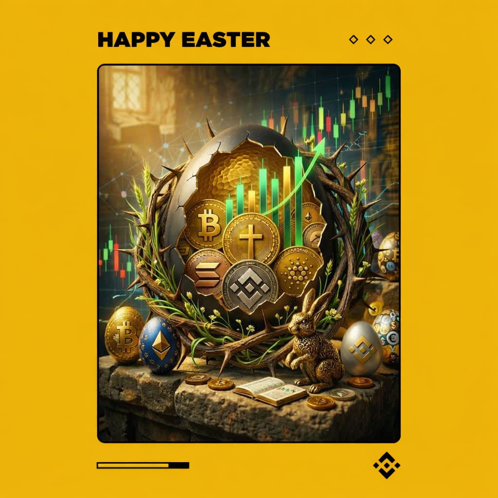 From zero to gold, and it started with one cracked egg
Inside? Just $BNB Binance's heartbeat.

He didn't hesitate; he traded, staked, built, and let the biggest crypto ecosystem on earth do what it does.

<a href="/binance/">Binance</a> didn't just change his portfolio. It changed him. 

#BinanceEaster