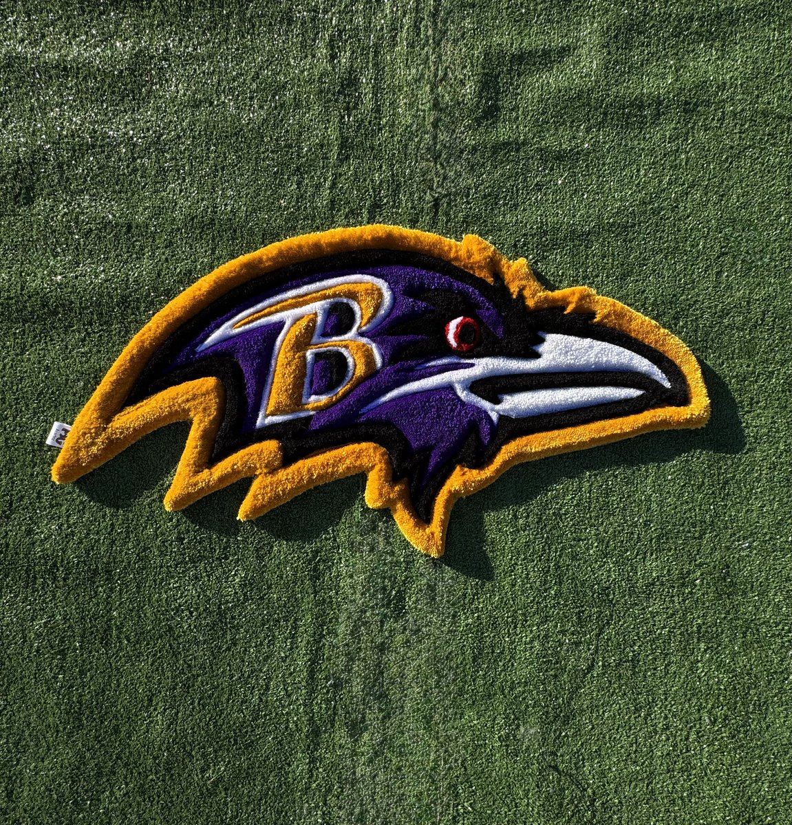 acartnz7's tweet photo. Baltimore Ravens Rug
#baltimore #ravens #rugs #rugtufting #art #football https://t.co/0FOQpSa4j8