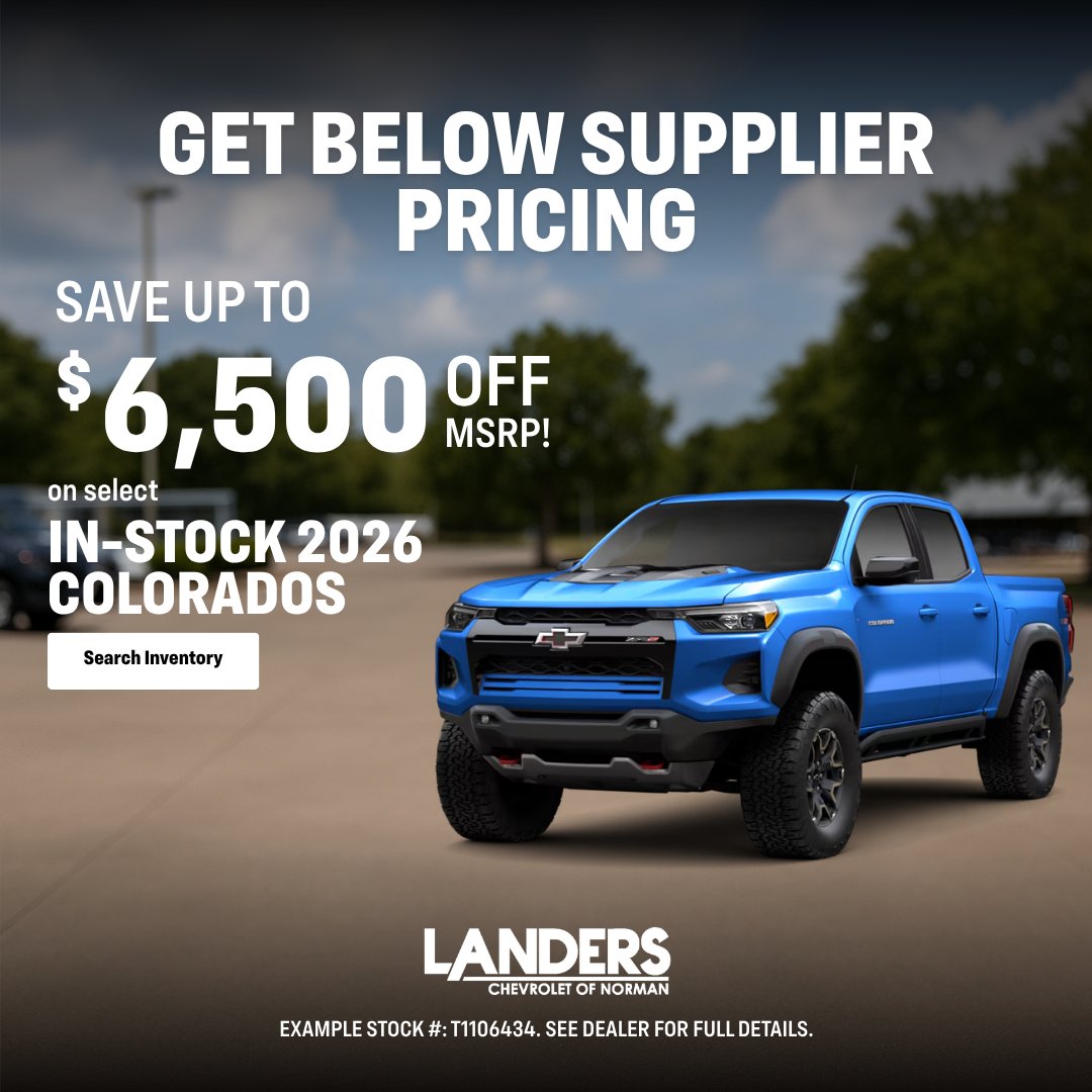 Landers Chevrolet of Norman tweet media