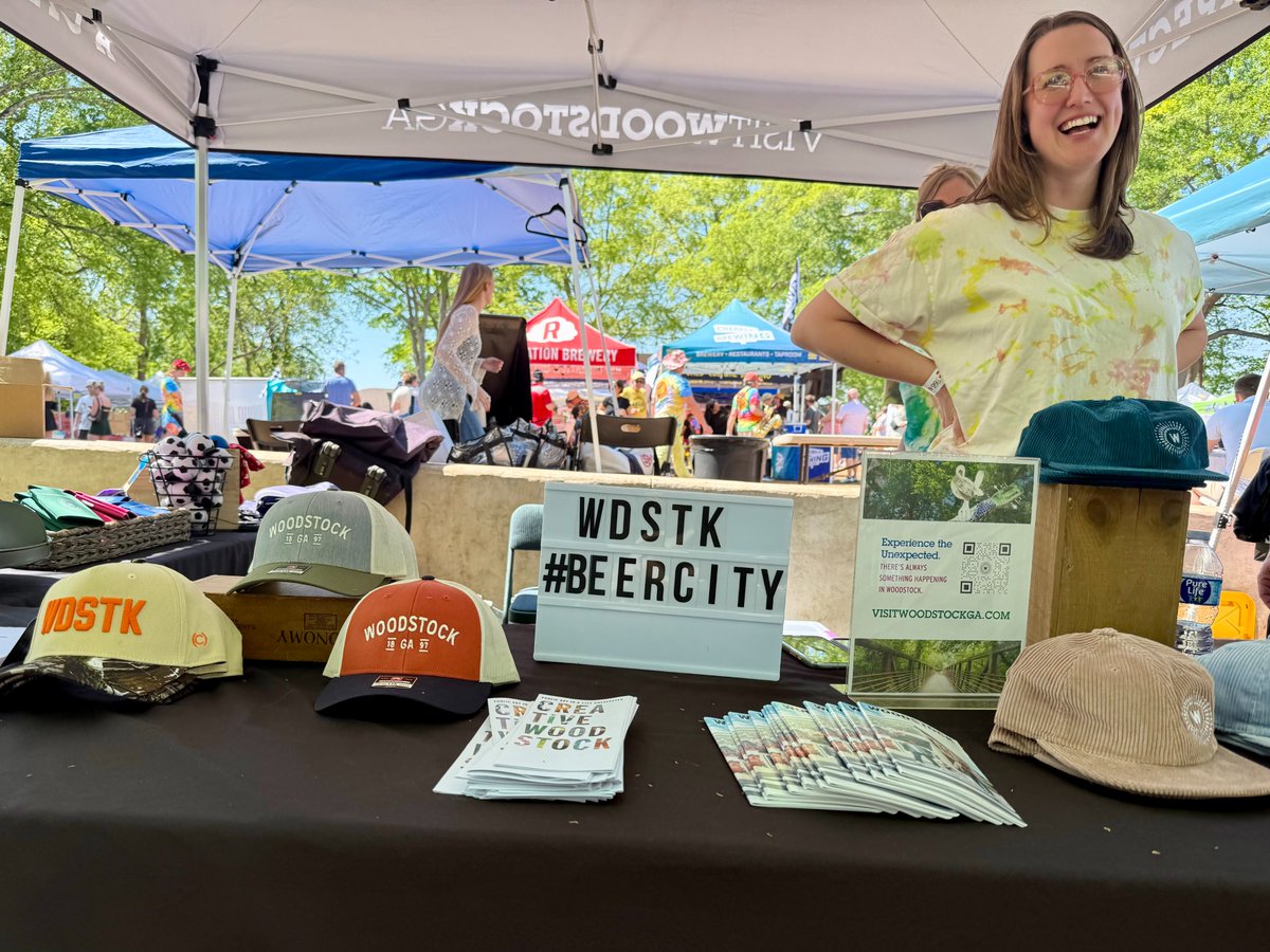 michaelcaldwell's tweet photo. 🍻 Welcome back to downtown Woodstock, Georgia Craft Brewers Festival! #gabeer #setbeerfree https://t.co/93WsVXCWEK