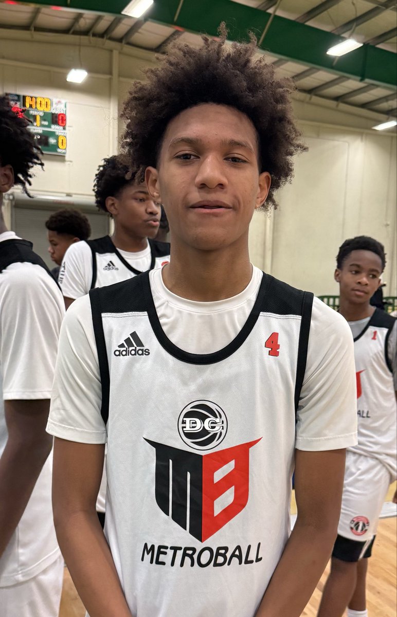 NorfolkKnights's tweet photo. MetroBall DC shooting sensation Andrew Moultrie (6’0 2028 McDonough HS, GA) is silky smooth in his execution with assassin-like shooting accuracy.   His mechanics are sound, effortless from all areas and out of a variety of actions!  He is a bucket getter!   Whether knocking down the jumper or using quick rips and a quick  burst to get where he wants off the dribble he is game changer impacting as both a scorer and a facilitator.  Athletic and skilled.  High academic!  A player to watch in the Peach State!  #BigShots #BooWilliamsLegacyClassic