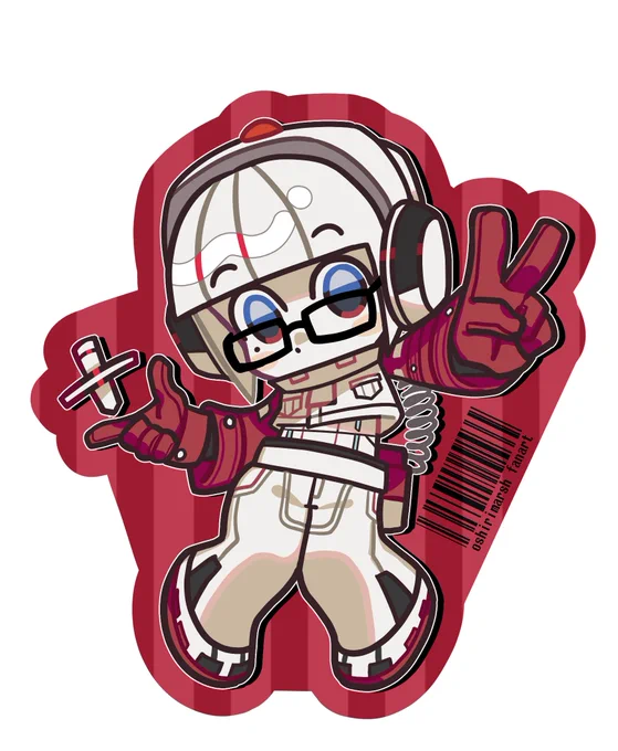 出すシール ろぶくんです