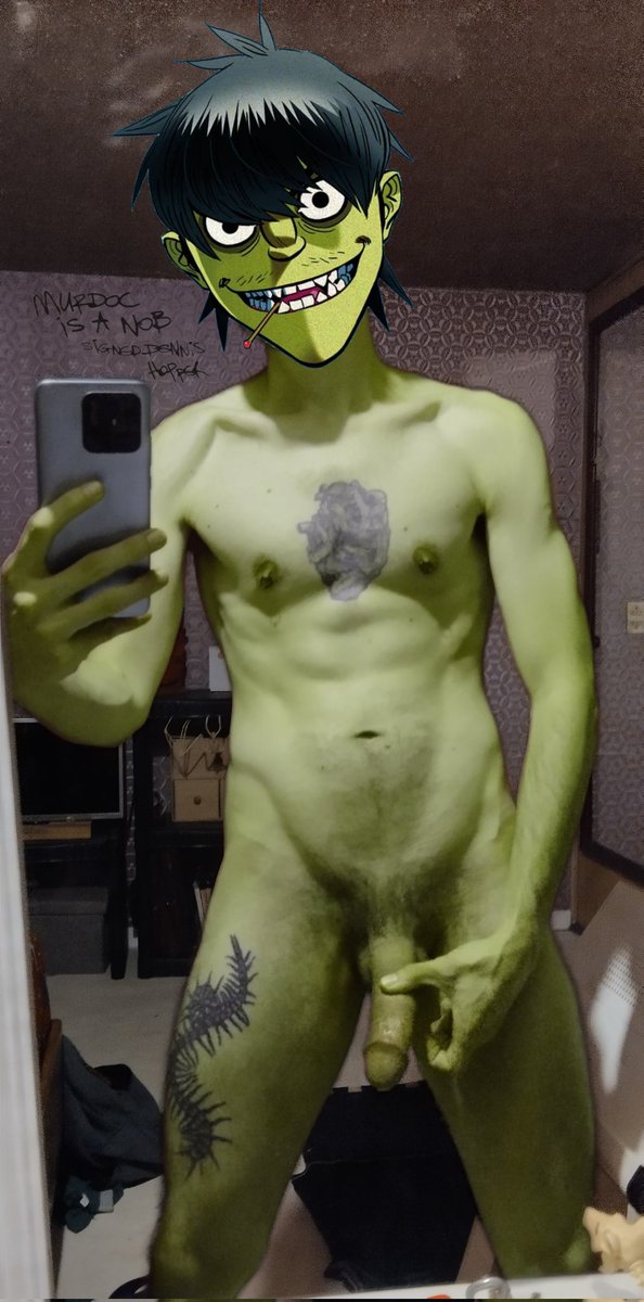 _Nikusui_'s tweet photo. @PZ_X__ X eliminó mi cuenta Pero me hice esta nueva 😏 tal vez me recuerden por mi #nude de #murdoc de #Gorillaz 🥵 #nsfwtwt��ً  síganme para más ;) https://t.co/Ud0bfX5Eba