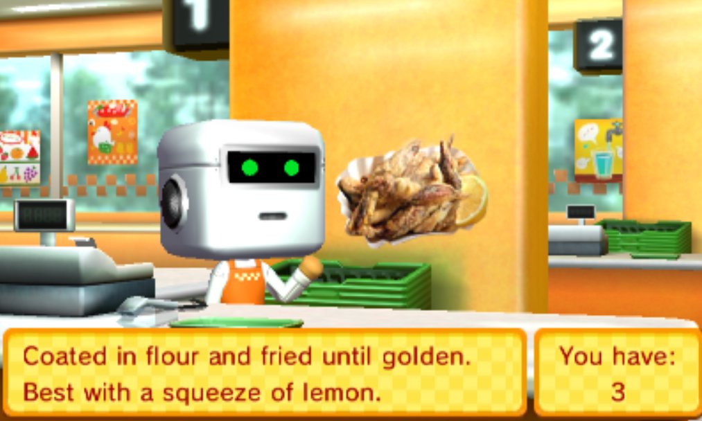 Tomodachi Life Food Of The Day (COMPLETE) tweet media