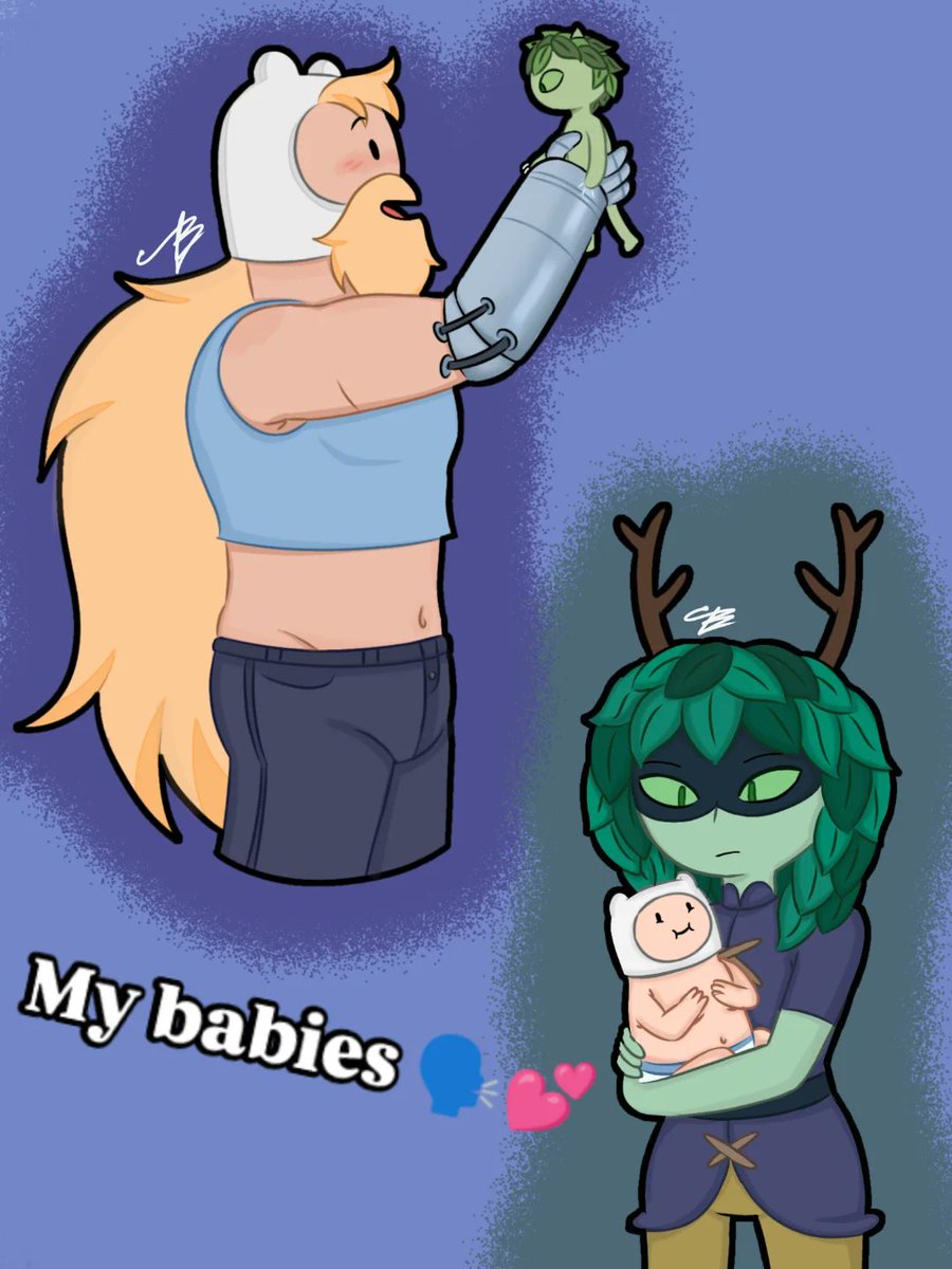 Angel_Dust_bc's tweet photo. It's been a while since I posted here then... 🚬🗿  #fionnaandcake #adventuretime #finnthehuman https://t.co/vySzJA1pgm