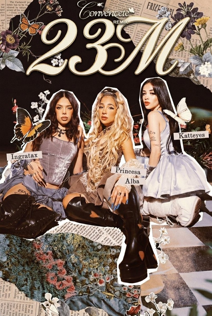 ¡“Convéncete (Remix)” de Princesa Alba, Ingratax y Katteyes supera los 23 MILLONES de reproducciones en Spotify!