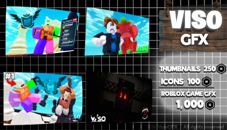 VISOdoesTHUMBNAILS(COMMISSIONS OPEN!) tweet media