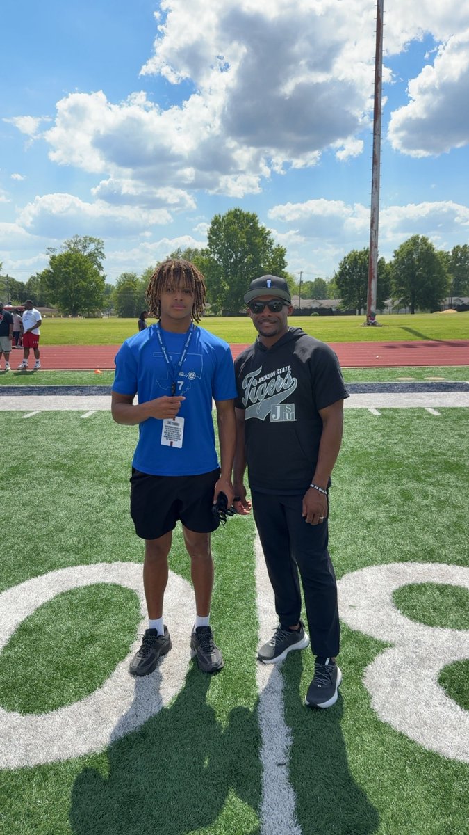 Jakabrian5's tweet photo. Had a great time in Jackson, MS. Thank you to the coaching staff for the opportunity.
 @Coach_JNance @CoachMarshall https://t.co/c1eTrLMYqT