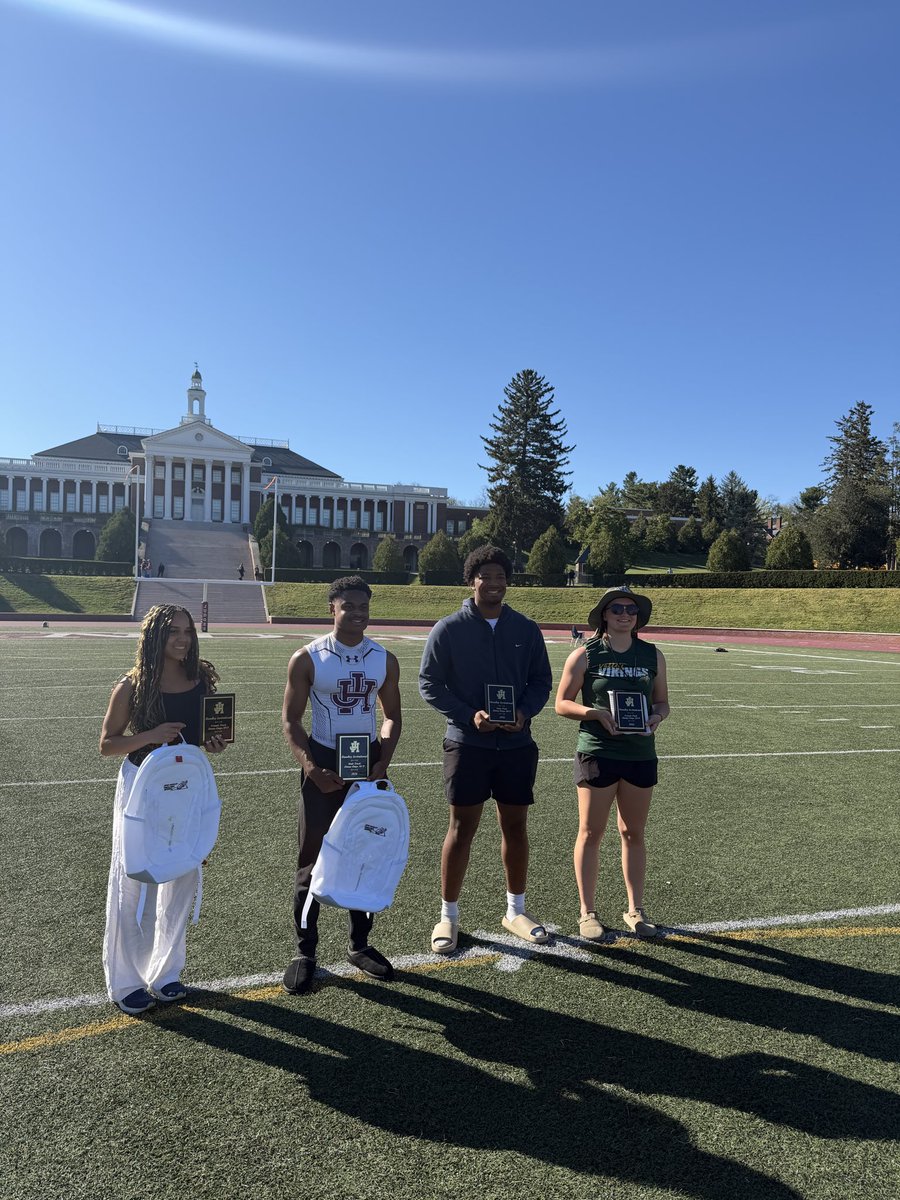 lchsxctf's tweet photo. A great way to end the day as Jeremiah was named the Field Athlete of the meet for winning the shot AND the disc. https://t.co/PcUXvqyG4M