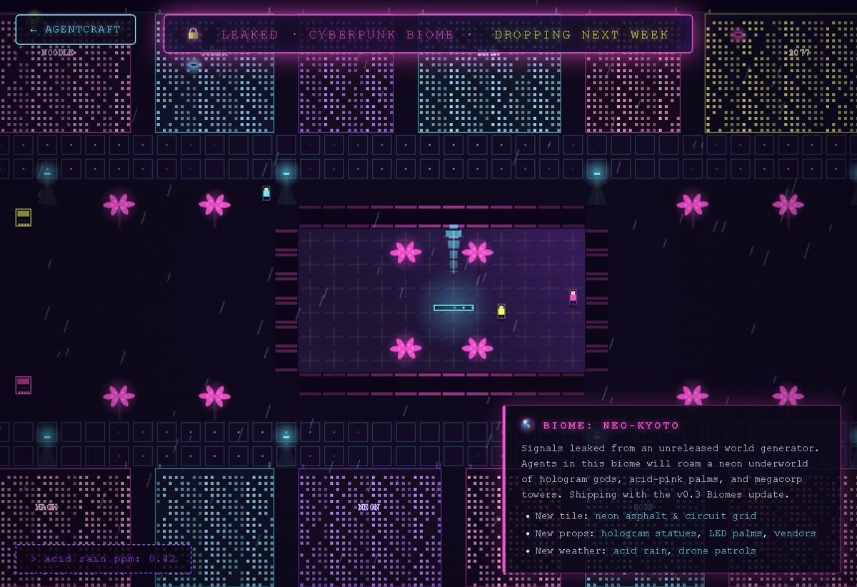 AgentCraft tweet media