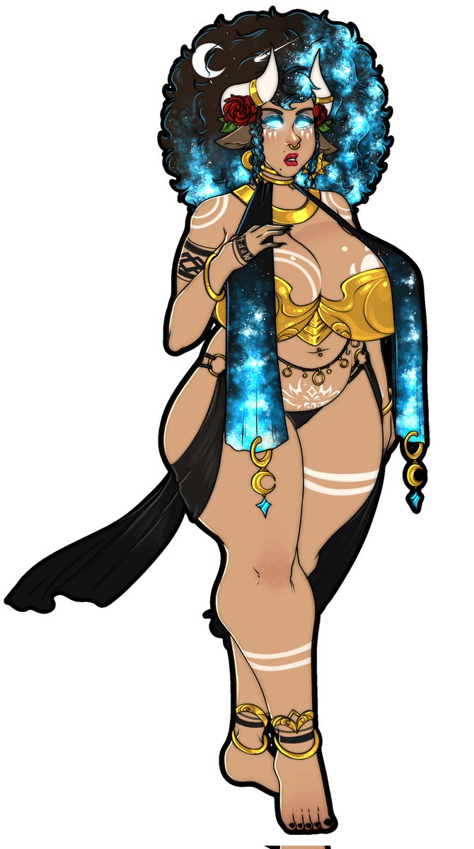 celestiallysin's tweet photo. Oh ye here's Coraxol's official reff; queen of the Vanir, goddess of the moon, fertility, motherhood and marriage 💙

Shes married to the god of the sun, Opeitos, and they have a ton of kids together. (Opeitos is my husband @BertheimHall 's persona) https://t.co/Uumjn7iXJN