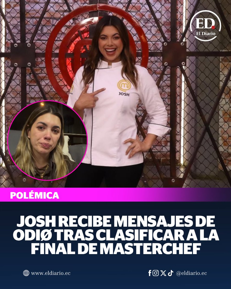 eldiarioec's tweet image. #Televisión || La influencer Josh Paredes se mostró muy afectada por las críticas e insult0s de sus detract0res ►► ow.ly/jGOv50YHukB