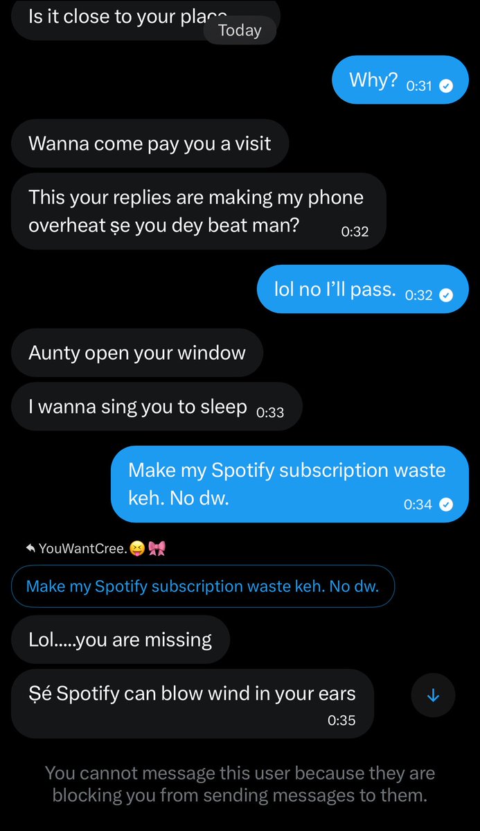 YouWantCree.😝🎀 tweet media