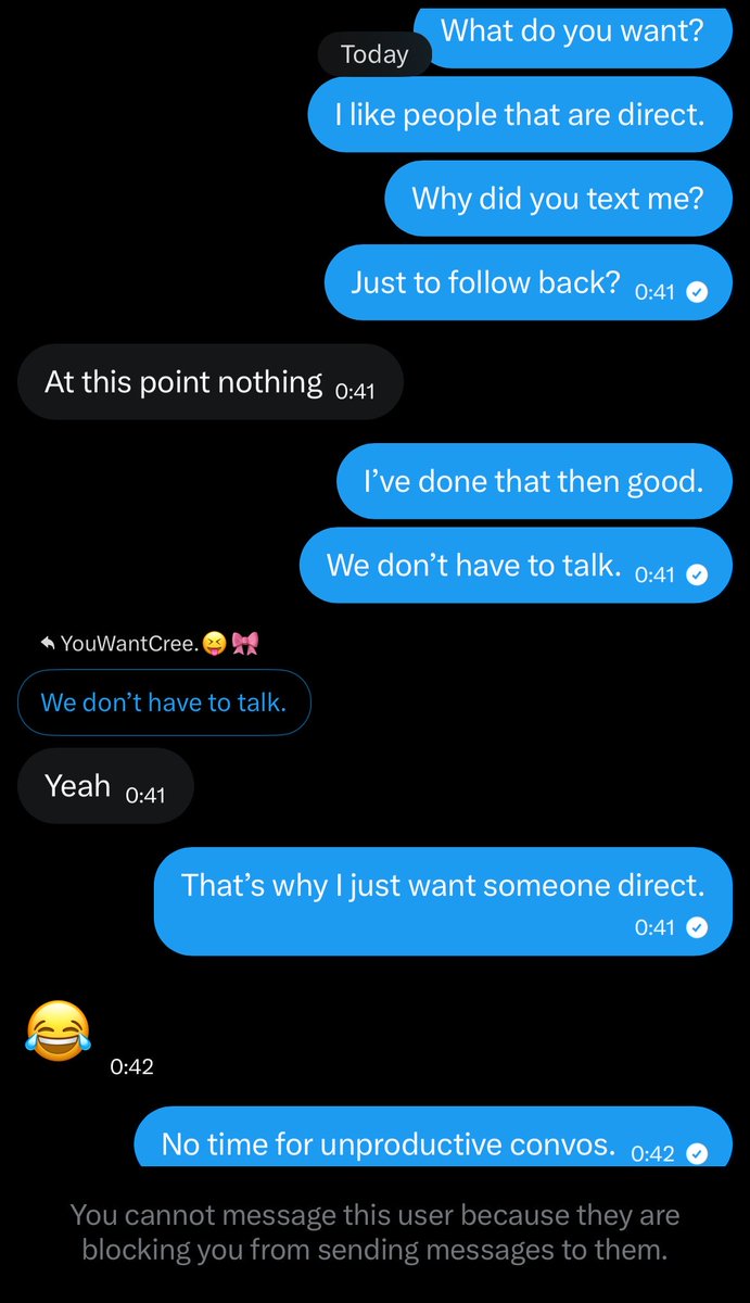 YouWantCree.😝🎀 tweet media