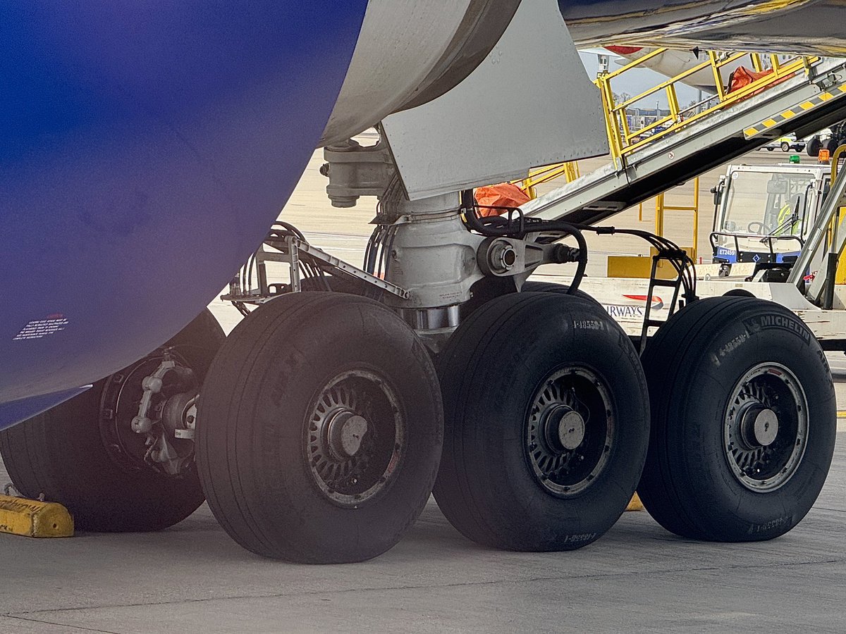 LondonAVGeek's tweet photo. Triple by name, triple by nature!
G-VIIK on stand and all chocked up after our 6 hour flight back from Newark. 
#BritishAirways #Boeing777 #B777 #aircraft #aviation #aviationdaily #aviationlife #aviationlovers #aviationlover #aviationphotography #avgeek #Heathrow https://t.co/GAZz95c1mE