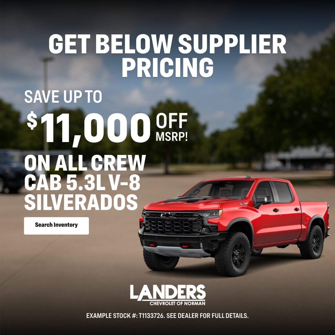 Landers Chevrolet of Norman tweet media