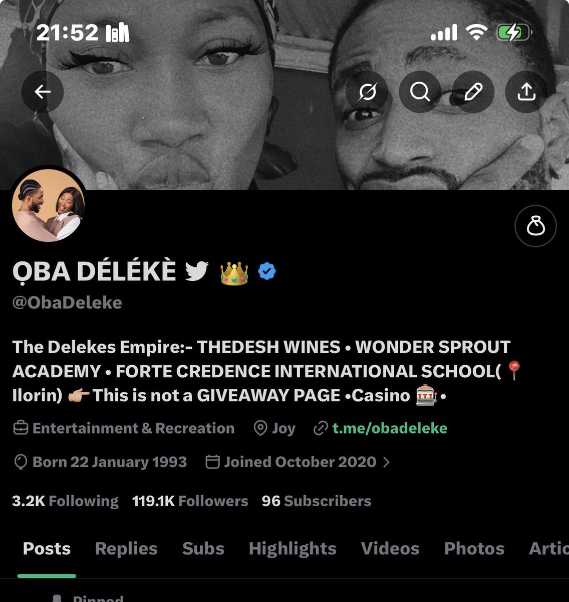 ỌBA DÉLÉKÈ  👑 tweet media