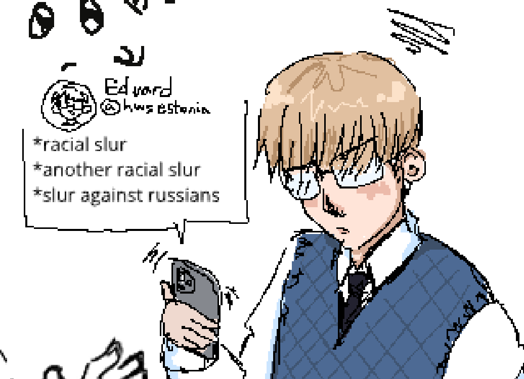katjakenekaunis's tweet image. magma doodles while chilling in vc w/ @burgersodafries, @1223list, @sweetrinaXD, and @ryusaeceo !!