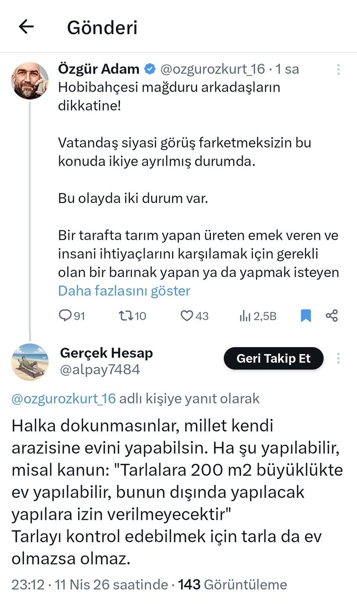 Özgür Adam tweet media