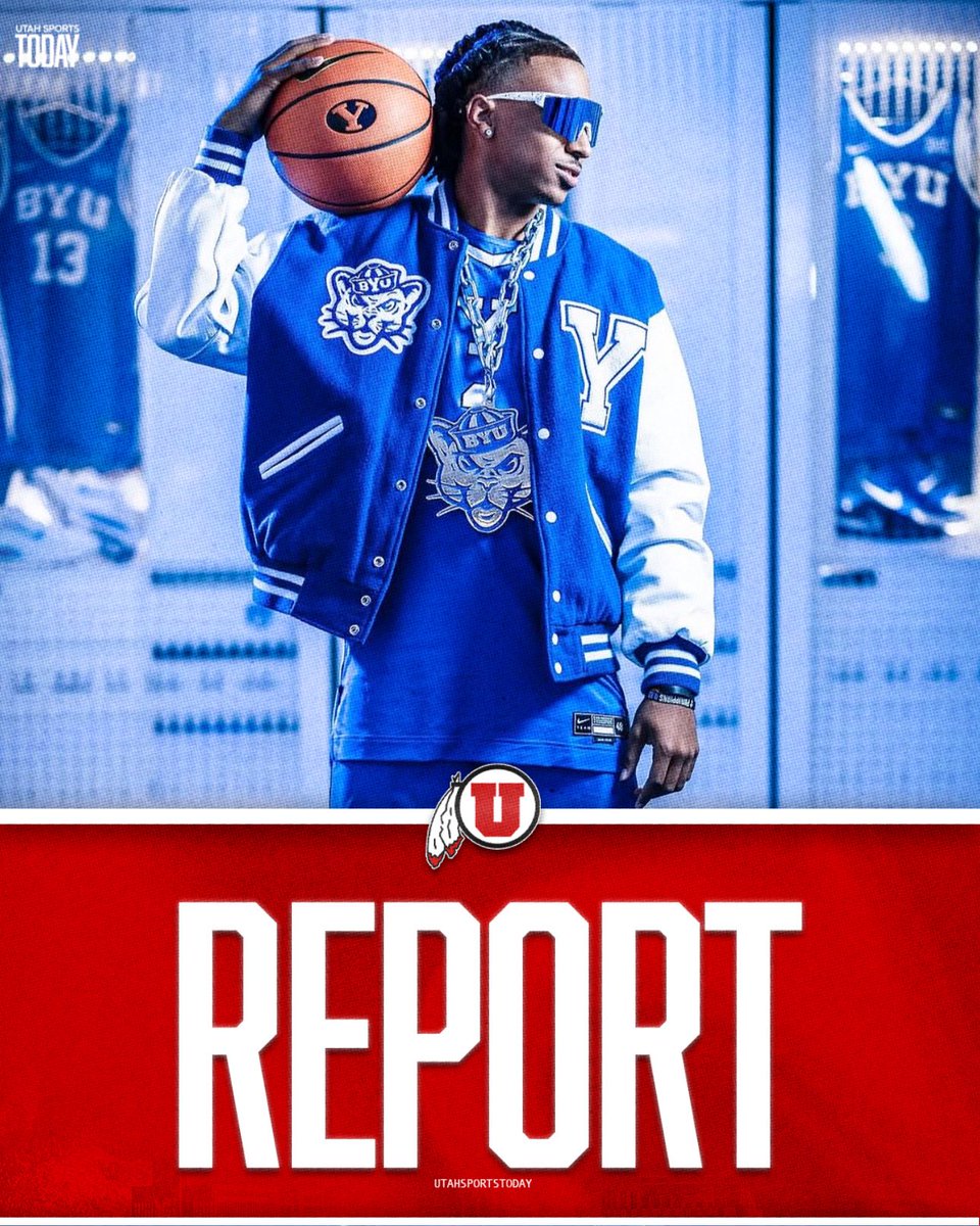 utahsportstd's tweet photo. REPORT: Former BYU Guard KJ Perry posted a photo on his Instagram story touring Utah’s facilities… 

Perry redshirted this past season after enrolling mid-season, Perry was the No.1 JUCO Recruit in the country after one season at Citrus College https://t.co/Z0FwaQq4by