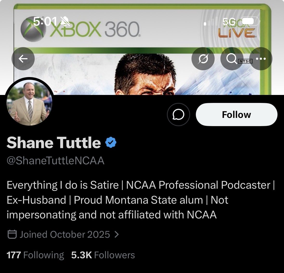 DucalPerry's tweet photo. @Tugard1 Tu, ya gotta be careful on nowadays. This profile is fake. Can’t believe half of what you see on this app. https://t.co/ew20rd766D
