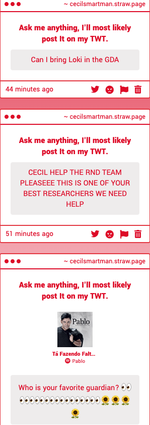 Cecil Stedman. tweet media