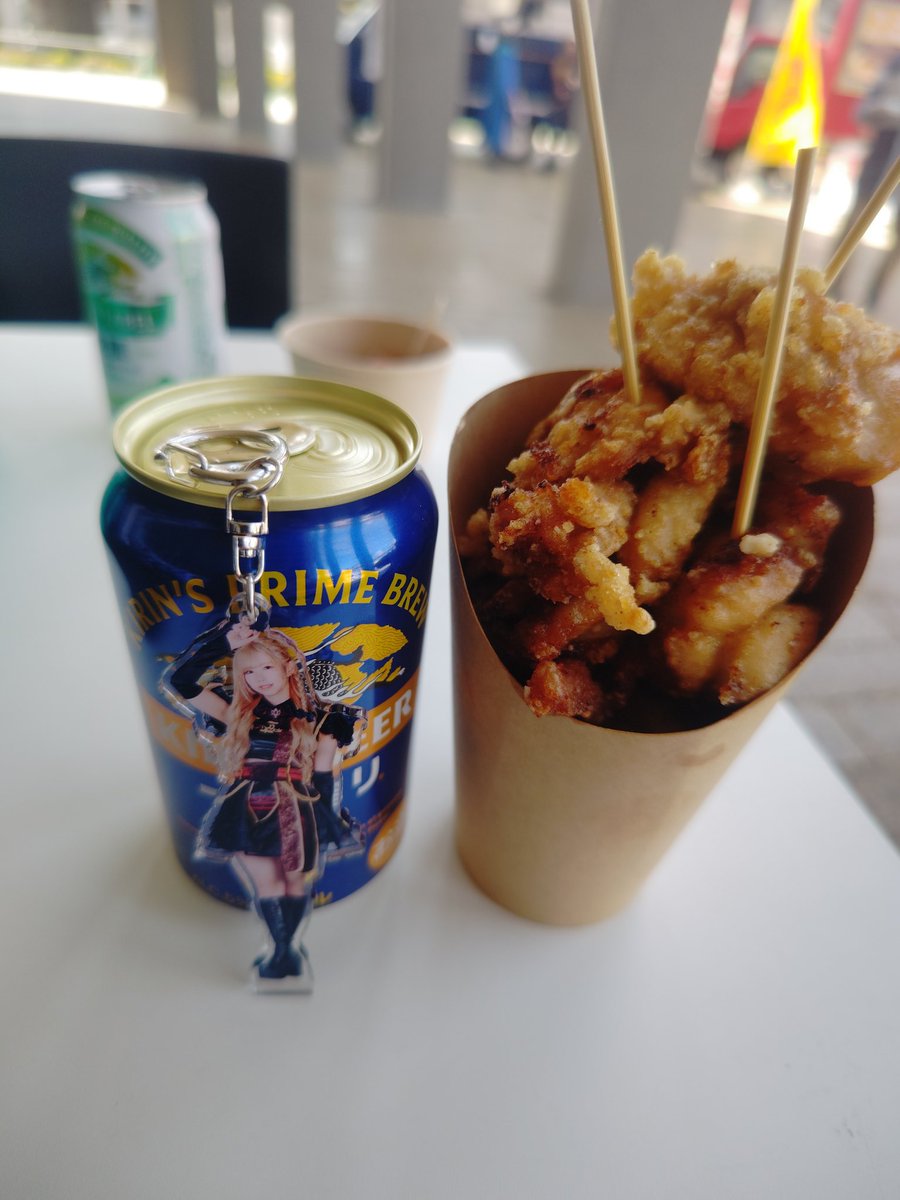 朝から乾杯