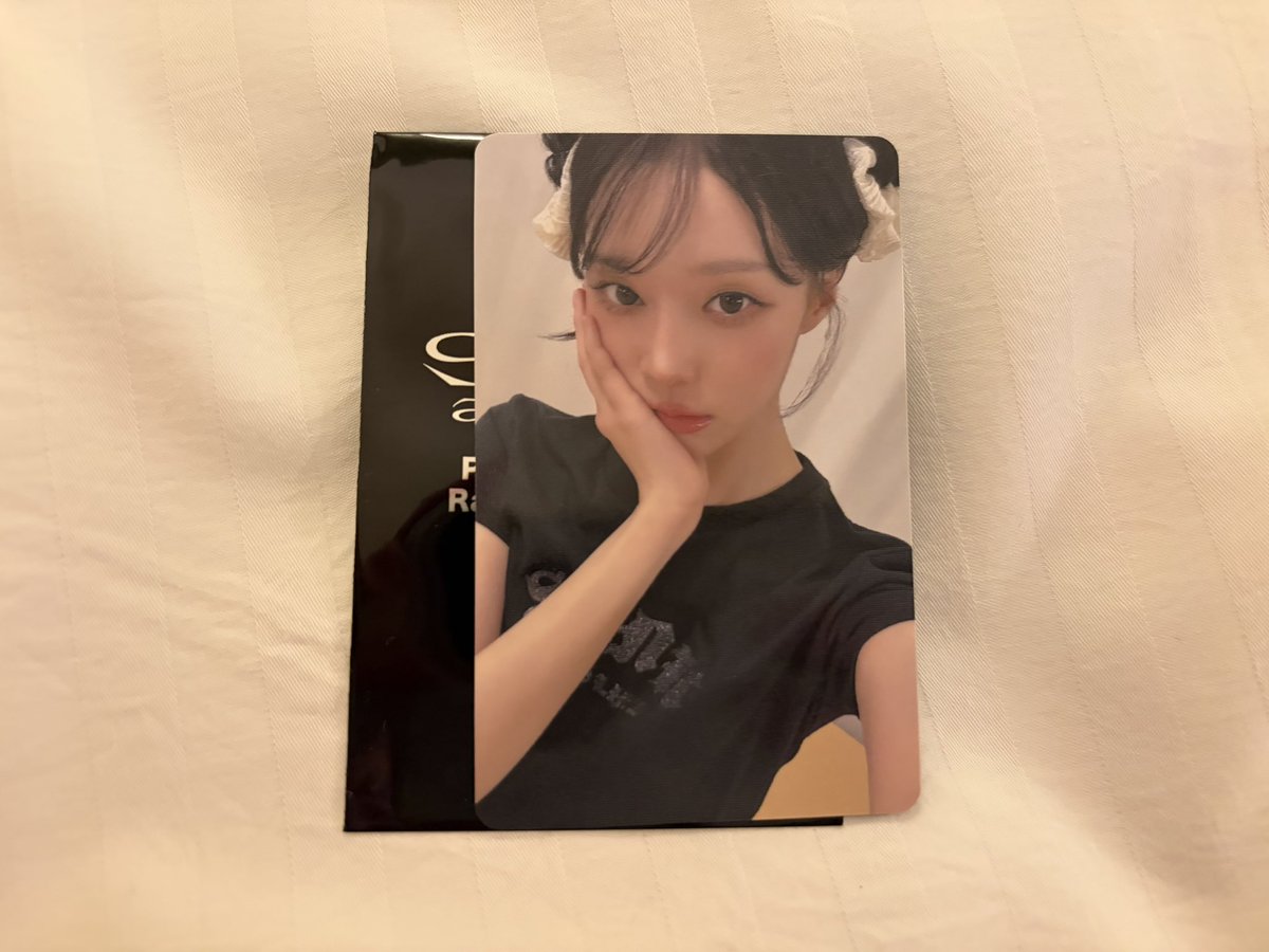 nyan411_'s tweet photo. 【交換】aespa ドームツアー 2026 6000円購入 特典 トレカ

譲：ウィンター

求：同種カリナ(2種どちらでも可)

本日4/12(日)PM京セラドーム現地、または郵送での交換希望です📮 ̖́-
条件の合う方いましたらお声がけ下さい。
よろしくお願いいたします。 https://t.co/53y0RUeYfa