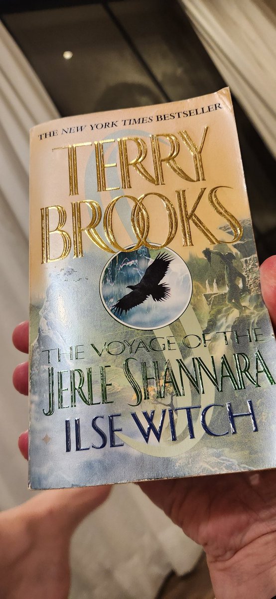 bibrary's tweet photo. Day 4 of vacation in the books... book 3 of vacation finished.

This is the epic quest fantasy I've been looking for, the nostalgic escape into the kind of fantasy that carried me through high school.

Why, oh why, didn't I bring the sequel?

#epicfantasy #shannara #vacationreads https://t.co/QD38MBpZoj