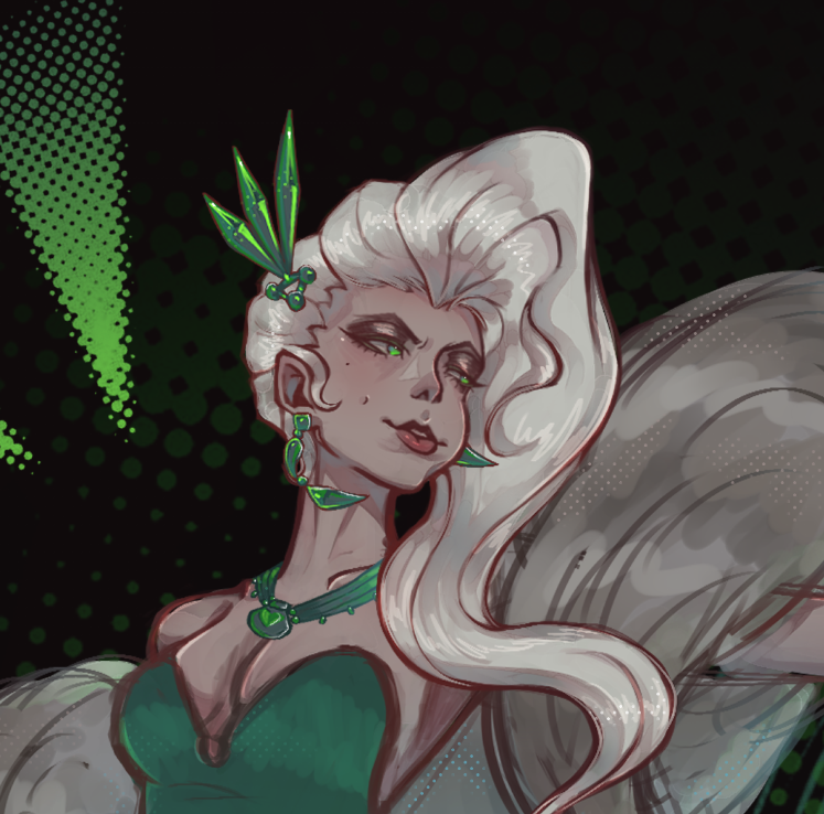 one chance is all i ask :pray: 
 🩸 #deadlock #ladygeist #fanart