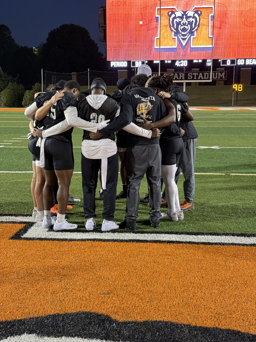 Dorian Mathis @Coachcal_King , thank you for inviting me out to @MercerFootball! I ...