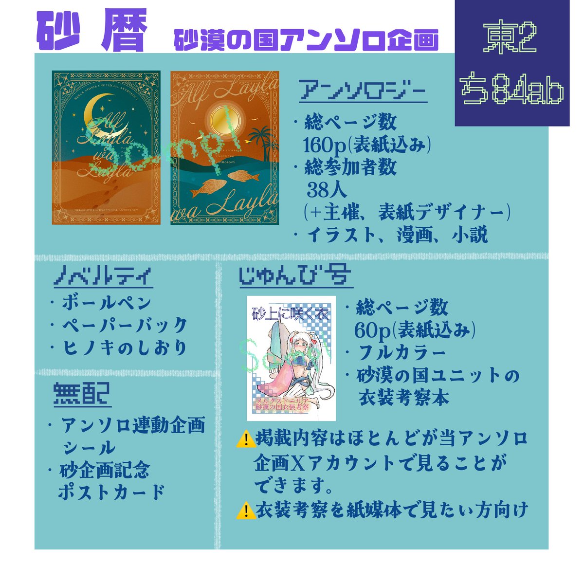 非公式メルスト砂漠の国アンソロジー tweet media