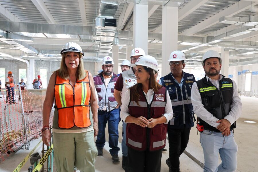 SUPERVISA MARA LEZAMA AVANCES DEL NUEVO HOSPITAL GENERAL DE CHETUMAL; ABRIRÍA ESTE MISMO AÑO

🔺La obra, impulsada por el IMSS-Bienestar y el Gobierno Federal, contará con 272 camas y múltiples especialidades médicas....

inspectornocturno.com.mx/?p=104246

#varios