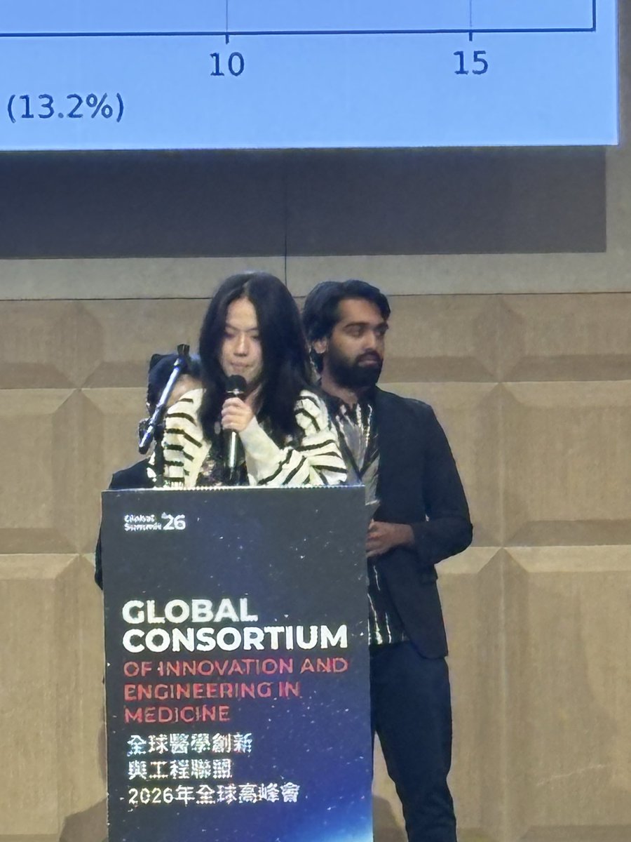 DrHowardLiu's tweet photo. Fascinating to see med student finalists presenting creative solutions to real-world healthcare challenges. 

The blend of medical, engineering, research and business expertise is a blueprint for innovation across the world! 

We must learn from the next gen at the #GCIEM! https://t.co/fKtb5dksH8