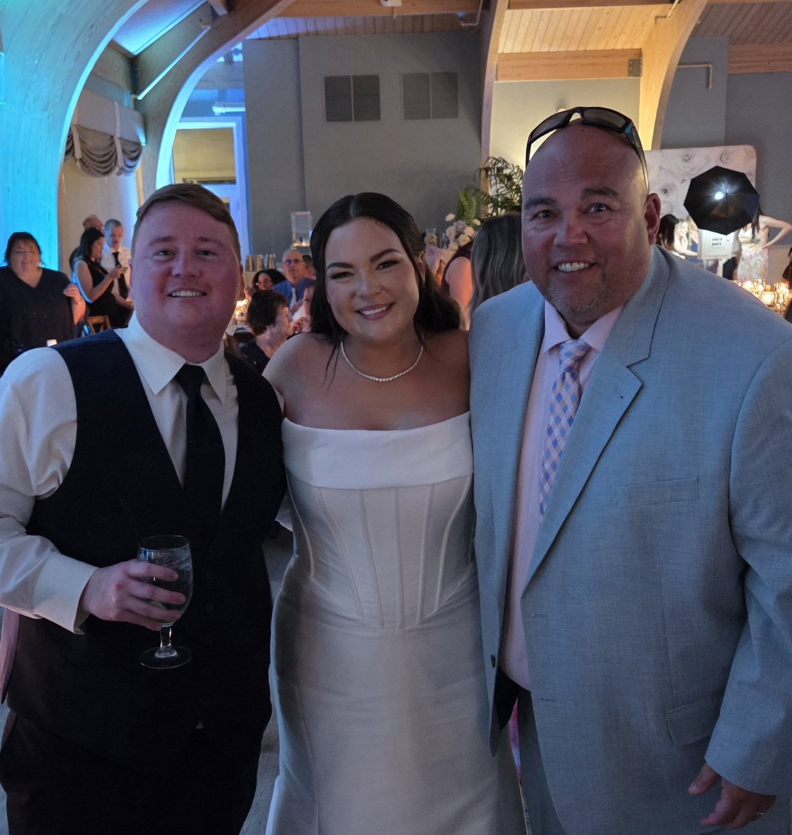 DonohueJr's tweet image. Congratulations Chloe and Mason. Wishing health and happiness in your marriage. Best of luck! 
#RamPride🐏🖤💛🇺🇸