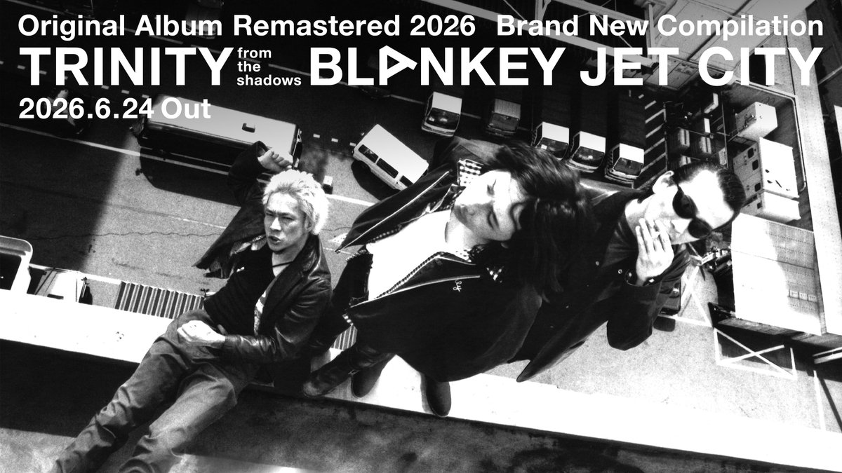 BLANKEY JET CITY、 未収録楽曲を網羅した新編成コンピレーション発売