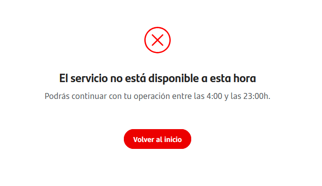 Che, <a href="/Santander_Ar/">Santander Argentina</a>. Posta. Esto es una reverendísima pelotudéz. Qué onda? Los IT son chinos y apagan los servers a la noche?