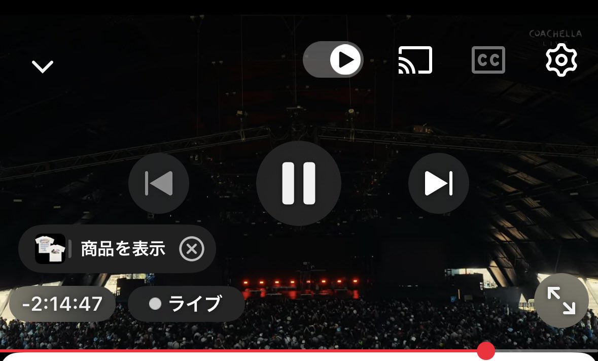 kazeminenpyou's tweet photo. Mojave - Live from Coachella 2026 https://t.co/paimQ69qNh @YouTubeより
アーカイブ配信　風さんは
➖2時間14分47秒から始まります。
おかわりしましょう。 https://t.co/B8Ew3qbbll