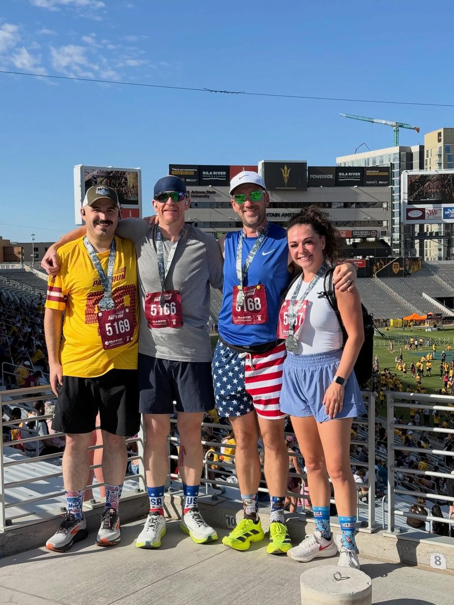 Mattr208's tweet photo. Pats Run 2026 was a blast! Proud to take part and Honor Pat Tillman https://t.co/B9typtTGey