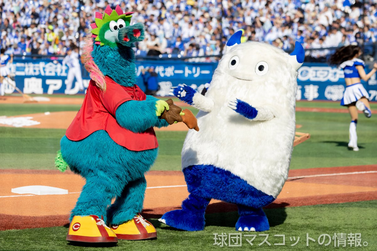 球団マスコットの情報。 tweet media
