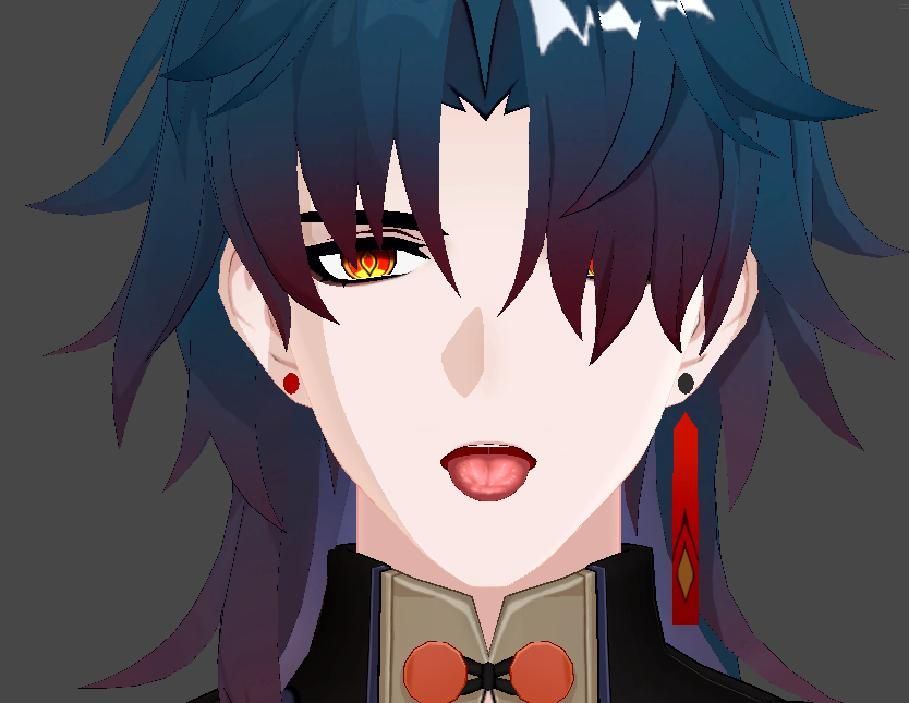 DestinyKleinVR's tweet photo. I take away the tongue, and every time, someone close to me complains. I hope everyone will be happy with the new tongue :')

Nothing sus here, nope... https://t.co/LHCpMFCOVT