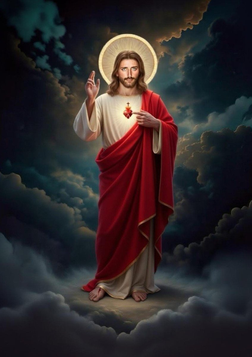 DianaMargot_'s tweet photo. “A todos los que honren mi Sagrado Corazón, les prometo mi gracia, la paz en sus familias y mi consuelo en sus penas”.  

-Sagrado Corazón de Jesús ❤️‍🔥 https://t.co/YfRIMTP4IN